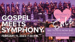 Gospel Meets Symphony sale