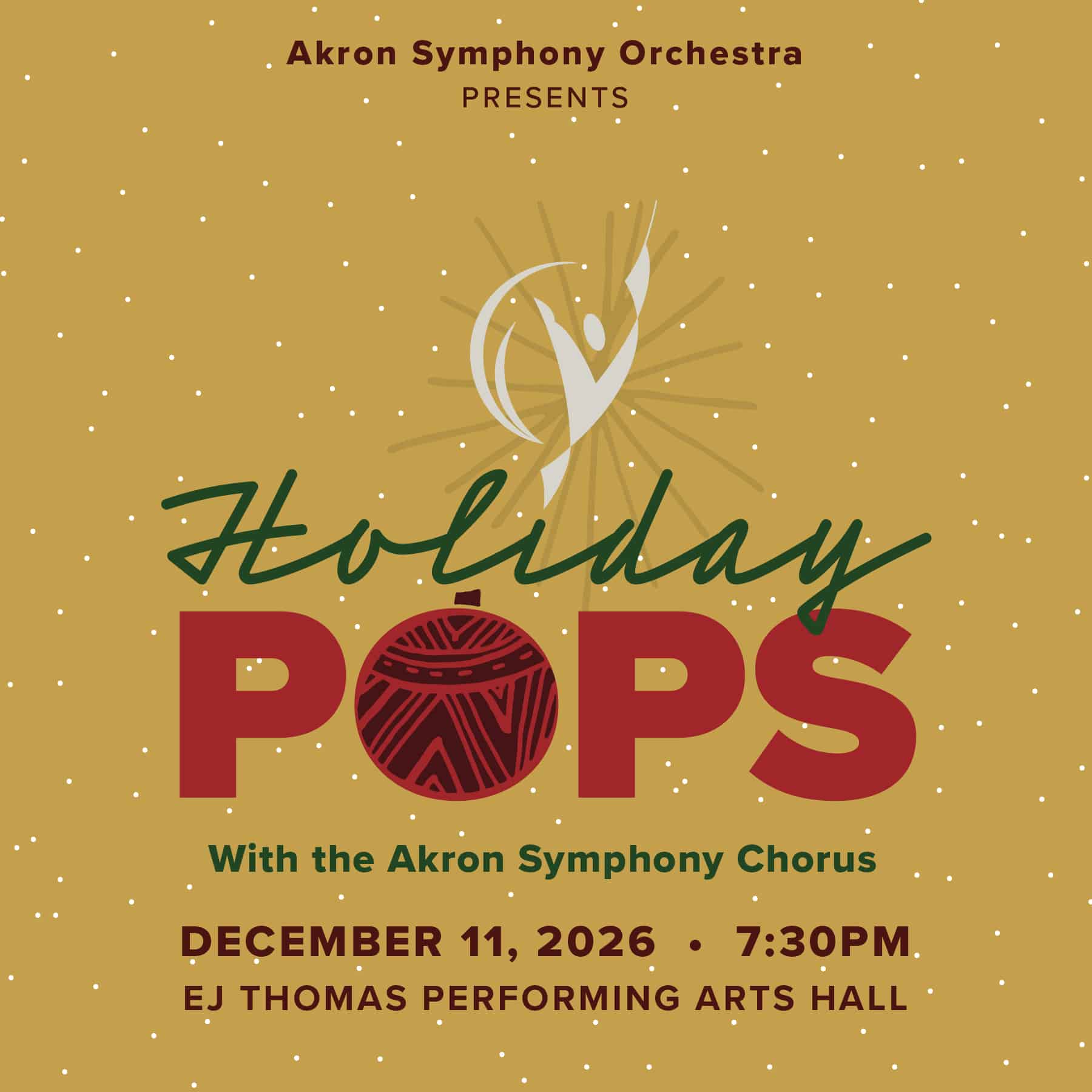Holiday Pops 2026 - Akron Symphony Orchestra
